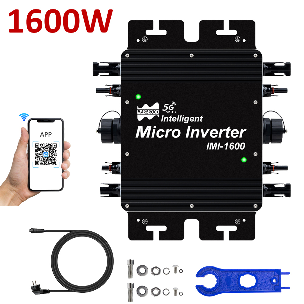 Off Grid Solar Kit - Micro inversor solar de 1600w para