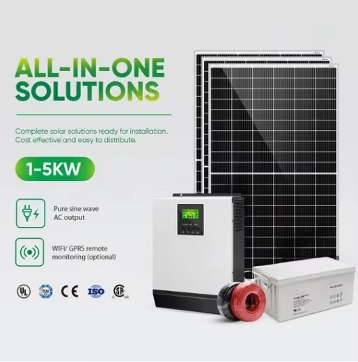 Off Grid Solar Kit - Sistema Completo de Energia Solar Residencial