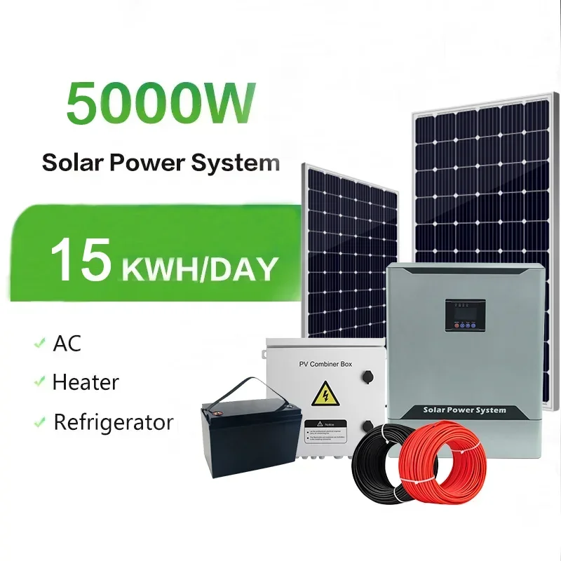 Off Grid Solar Kit - 2025/sistema de energia solar 5000 watts