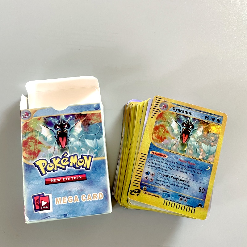 Renewable Energy Resources - Novo pokemon 54 pçs cartões mega/caixa