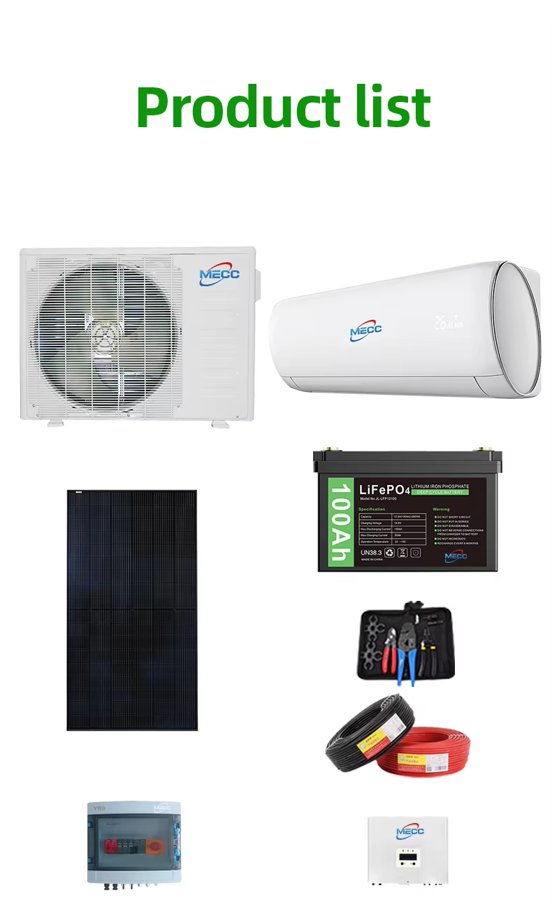 Kit de Ar Condicionado Solar M - Off Grid Solar Kit avaliação e preço