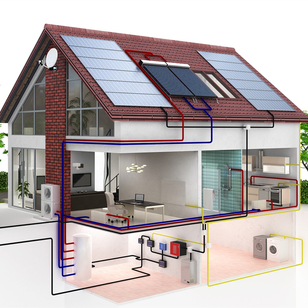 Sistema solar híbrido fora da  - Off Grid Solar Kit avaliação e preço