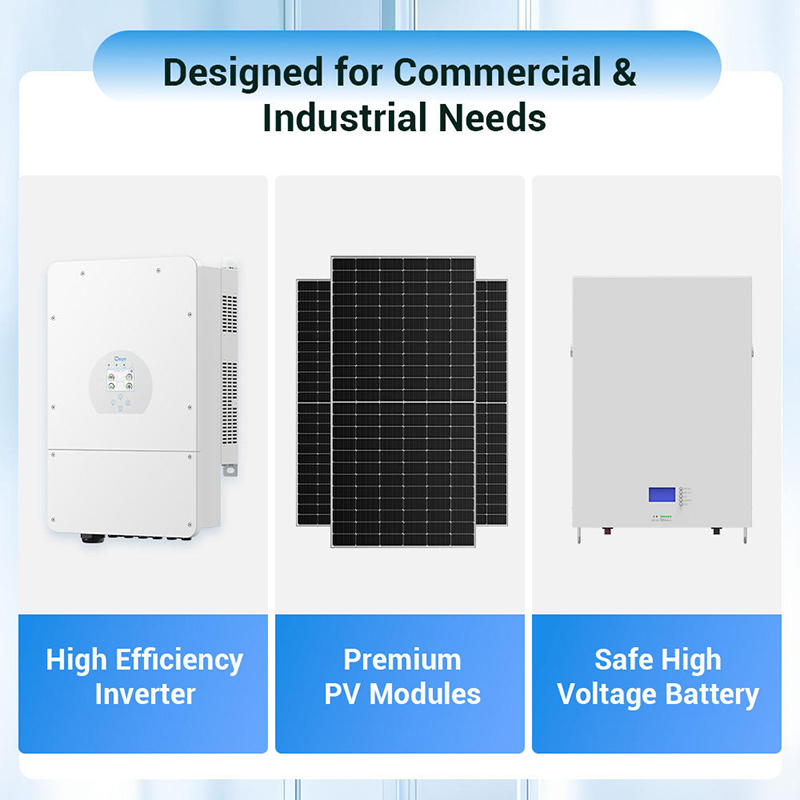 Sistema Solar Comercial Indust - Off Grid Solar Kit avaliação e preço